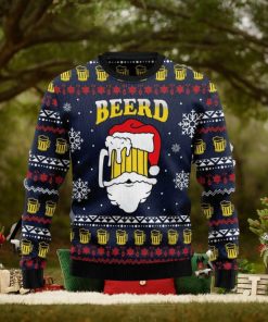 Santa Beerd Ugly Christmas Sweater 1 Santa Beerd Ugly Christmas Sweater