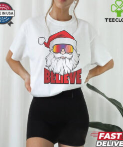Santa Believe Christmas Shirt 2 Santa Believe Christmas Shirt