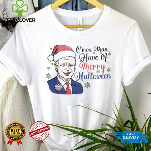 Santa Biden Let’s Go Brandon Merry Halloween Christmas Shirt