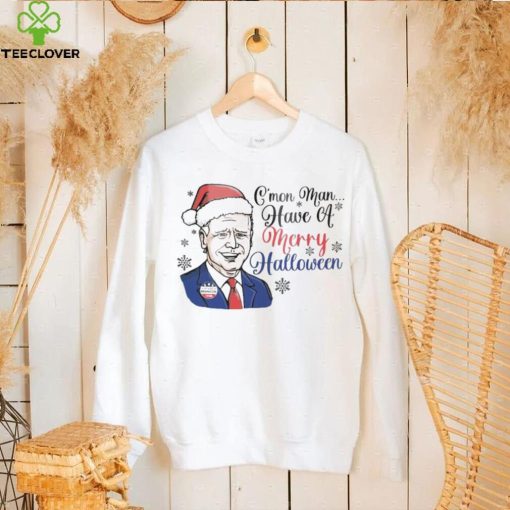 Santa Biden Let’s Go Brandon Merry Halloween Christmas Shirt