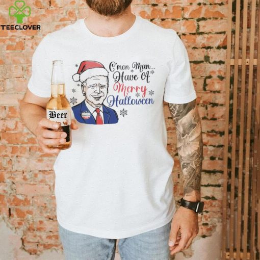 Santa Biden Let’s Go Brandon Merry Halloween Christmas Shirt