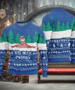 Santa Big Nick Energy Ugly Christmas Sweater