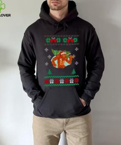 Santa Bigfoot Tree Christmas 2022 hoodie, sweater, longsleeve, shirt v-neck, t-shirt