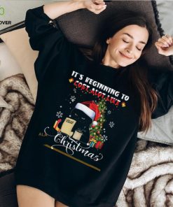 Santa Black Cat Cost Shirt