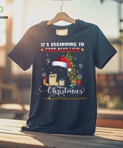 Santa Black Cat Cost Shirt