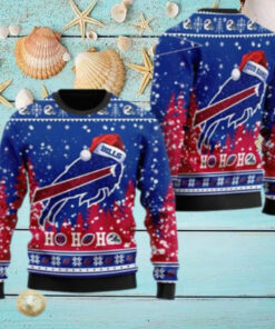 Santa Buffalo Bills Christmas Sweater