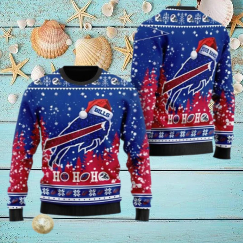 Santa Buffalo Bills Christmas Sweater Santa Buffalo Bills Christmas Sweater
