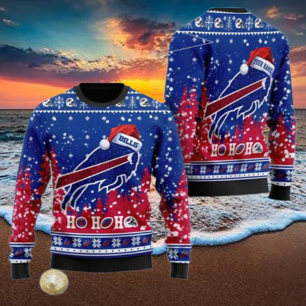 Santa Buffalo Bills Christmas Sweater Santa Buffalo Bills Christmas Sweater