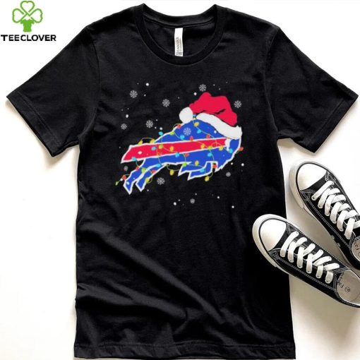 Santa Buffalo Bills NFL Logo Christmas Shirt