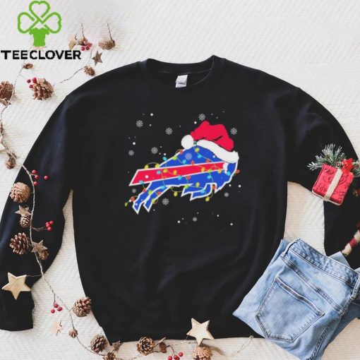 Santa Buffalo Bills NFL Logo Christmas Shirt