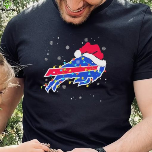 Santa Buffalo Bills NFL Logo Christmas Shirt