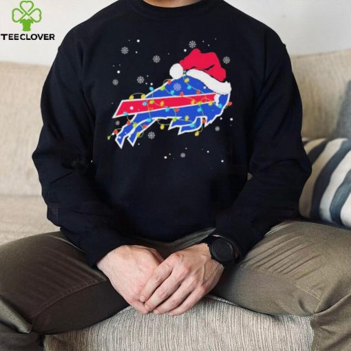 Santa Buffalo Bills NFL Logo Christmas Shirt