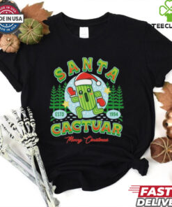 Santa Cactuar Merry Christmas Shirt