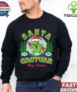 Santa Cactuar Merry Christmas Shirt