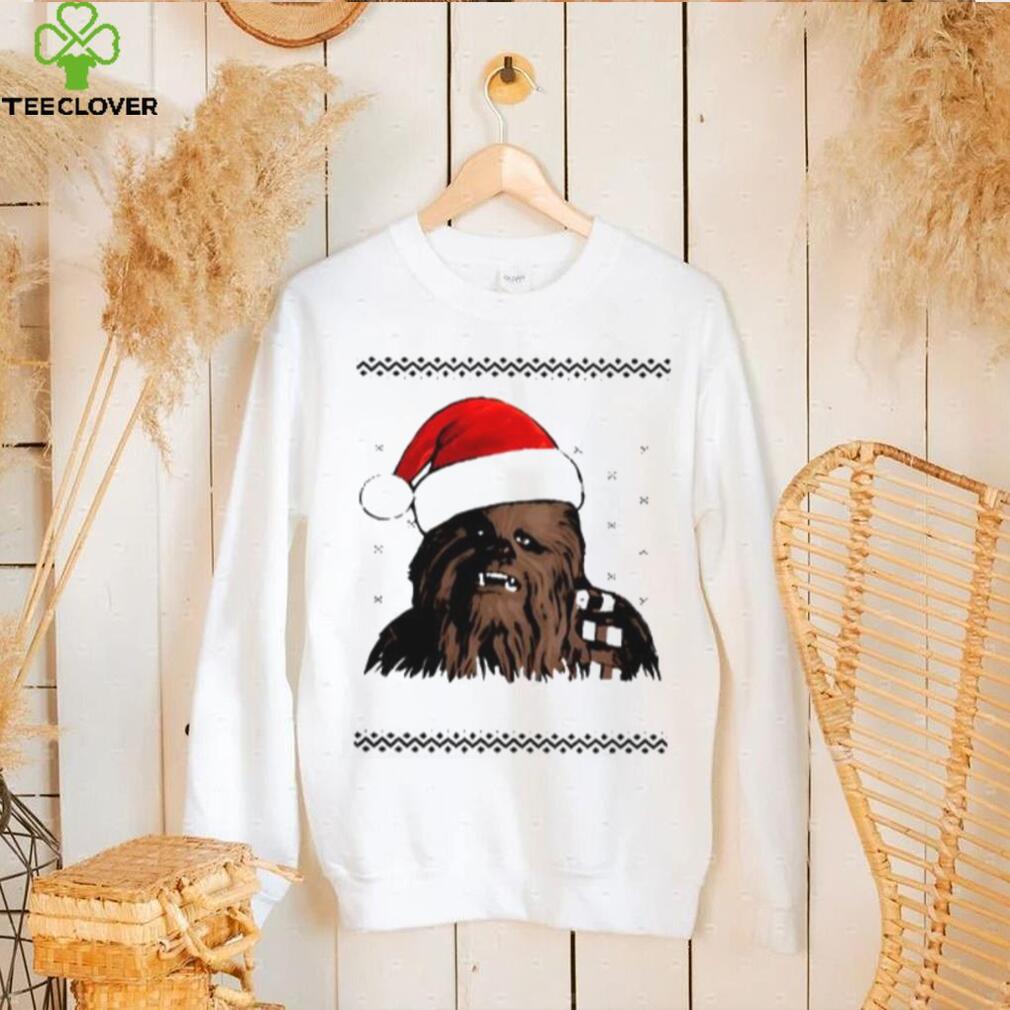 Santa Chewbacca Christmas T Shirt, Star Wars Christmas T shirt Santa Chewbacca Christmas T Shirt, Star Wars Christmas T shirt