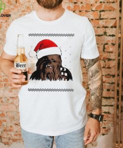 Santa Chewbacca Christmas T Shirt, Star Wars Christmas T shirt