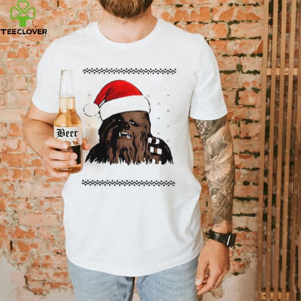 Santa Chewbacca Christmas T Shirt, Star Wars Christmas T shirt Santa Chewbacca Christmas T Shirt, Star Wars Christmas T shirt