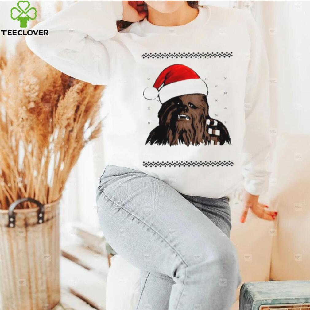 Santa Chewbacca Christmas T Shirt, Star Wars Christmas T shirt Santa Chewbacca Christmas T Shirt, Star Wars Christmas T shirt