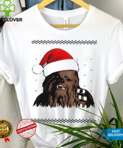 Santa Chewbacca Christmas T Shirt, Star Wars Christmas T shirt