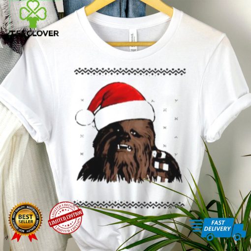 Santa Chewbacca Christmas T Shirt, Star Wars Christmas T shirt