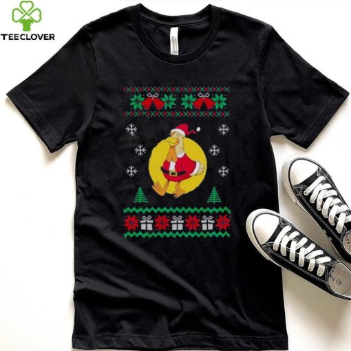 Santa Chicken Tree Christmas 2022 shirt