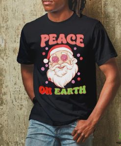 Santa Christmas peace on earth hoodie, sweater, longsleeve, shirt v-neck, t-shirt