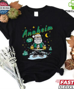 Santa Claus Anaheim Ducks Merry Christmas 2024 shirt