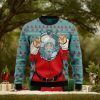 Santa Claus Astronaut Ugly Christmas Sweater Gift Men Women