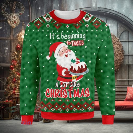 Santa Claus Baking Ugly Christmas Sweater Best Gift For Men And Women