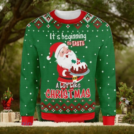 Santa Claus Baking Ugly Christmas Sweater Best Gift For Men And Women