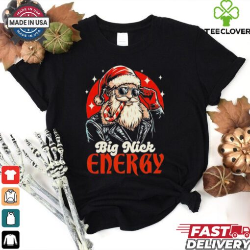 Santa Claus Big Nick Energy Merry Christmas shirt