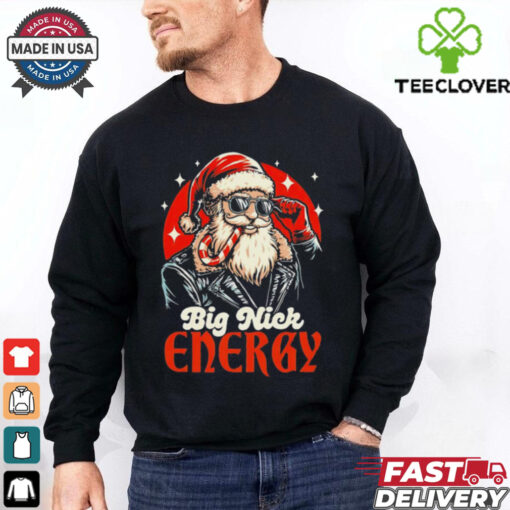 Santa Claus Big Nick Energy Merry Christmas shirt