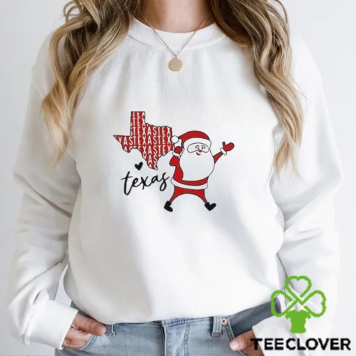 Santa Claus Casual Texas Christmas Shirt