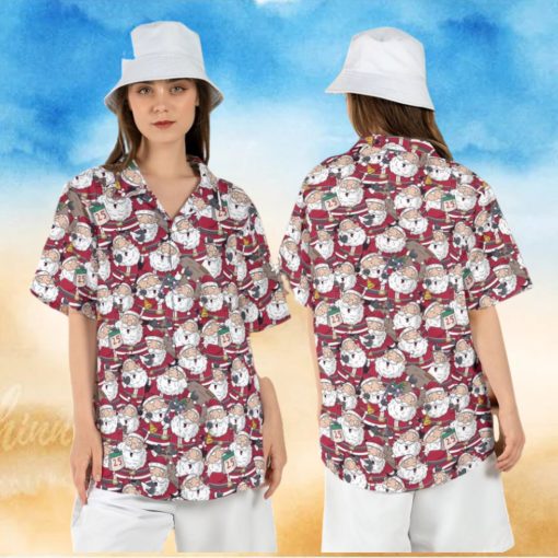 Santa Claus Christmas Vibes Hawaiian Shirt