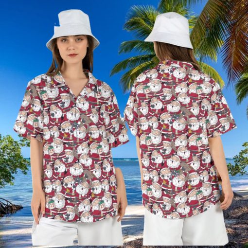 Santa Claus Christmas Vibes Hawaiian Shirt