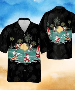 Santa Claus Hawaiian Shirt Christmas Aloha Hawaiian Shirt