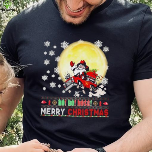 Santa Claus Ho Ho Hose Merry Christmas Ugly Shirt