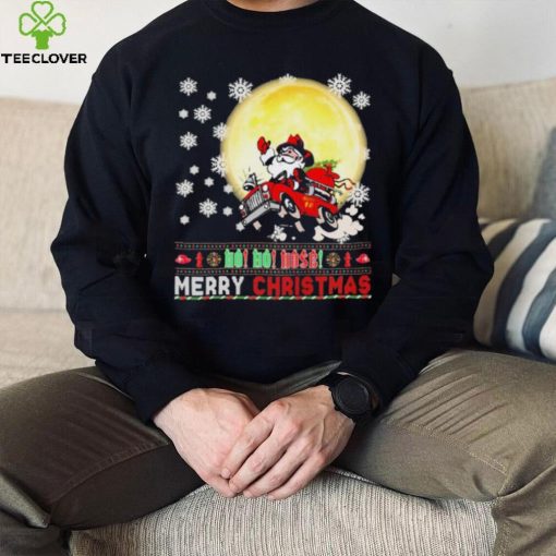 Santa Claus Ho Ho Hose Merry Christmas Ugly Shirt