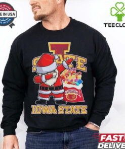 Santa Claus Iowa State Cyclones Happy Holiday 2024 Shirt