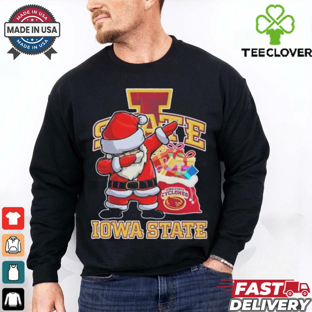 Santa Claus Iowa State Cyclones Happy Holiday 2024 Shirt Santa Claus Iowa State Cyclones Happy Holiday 2024 Shirt
