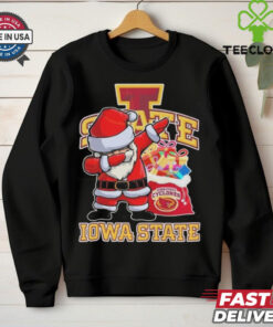 Santa Claus Iowa State Cyclones Happy Holiday 2024 Shirt