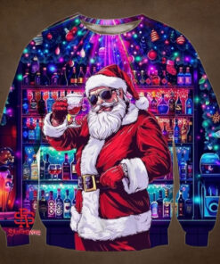 Santa Claus Lounge Ugly Christmas Sweater