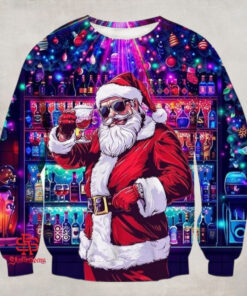 Santa Claus Lounge Ugly Christmas Sweater