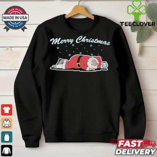Santa Claus Merry Christmas Friday Beers Holiday Christmas 2024 T shirts
