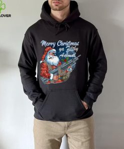 Santa Claus Merry Christmas ya filthy animal t shirt