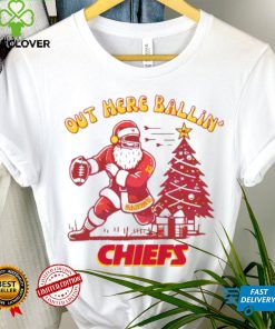 Santa Claus Out Here Balling Chief Shirt