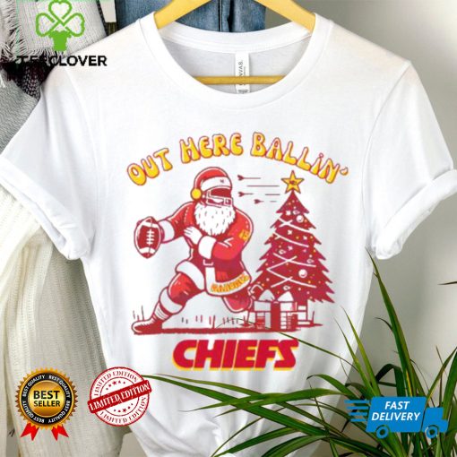 Santa Claus Out Here Balling Chief Shirt