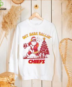 Santa Claus Out Here Balling Chief Shirt