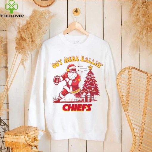 Santa Claus Out Here Balling Chief Shirt