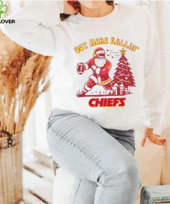 Santa Claus Out Here Balling Chief Shirt